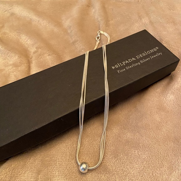 Silpada Sterling Silver Ball Necklace - Picture 3 of 5